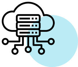 Website hosting icon