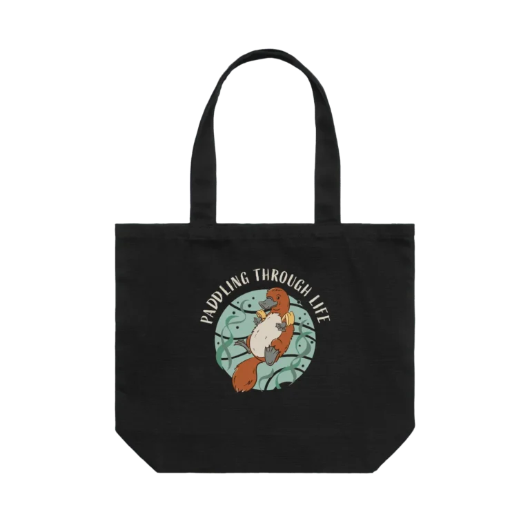 paddling-through-life-platypus-tote-bag